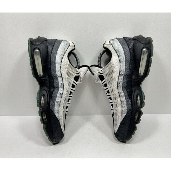 Nike Air Max 95 SE Day Of The Dead Mens Sz 8 Gray White CT1139-001 Sneakers Shoe - Picture 5 of 8